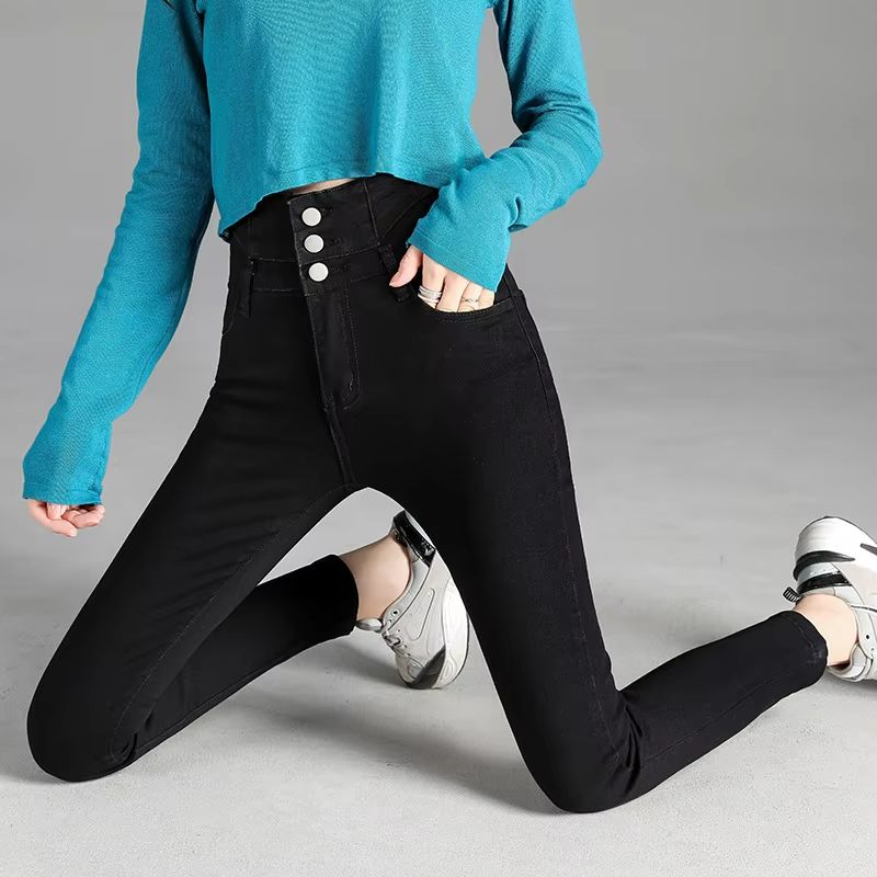 Vintage HighWaist Stretch Skinny Jeans  Womens Slim Fit Pencil Pants 6