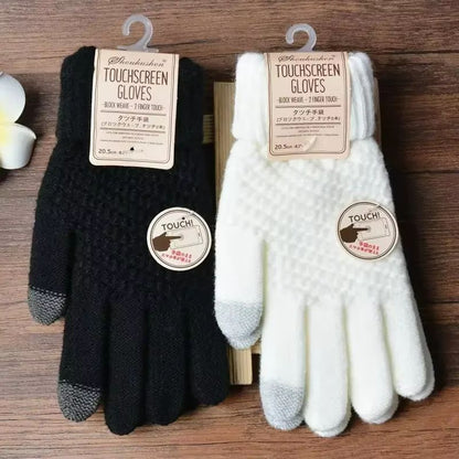 CozyTouch Winter Touch Screen Gloves  Unisex Warm Knit FullFinger Mittens 2