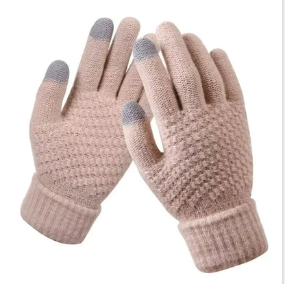 CozyTouch Winter Touch Screen Gloves  Unisex Warm Knit FullFinger Mittens 12