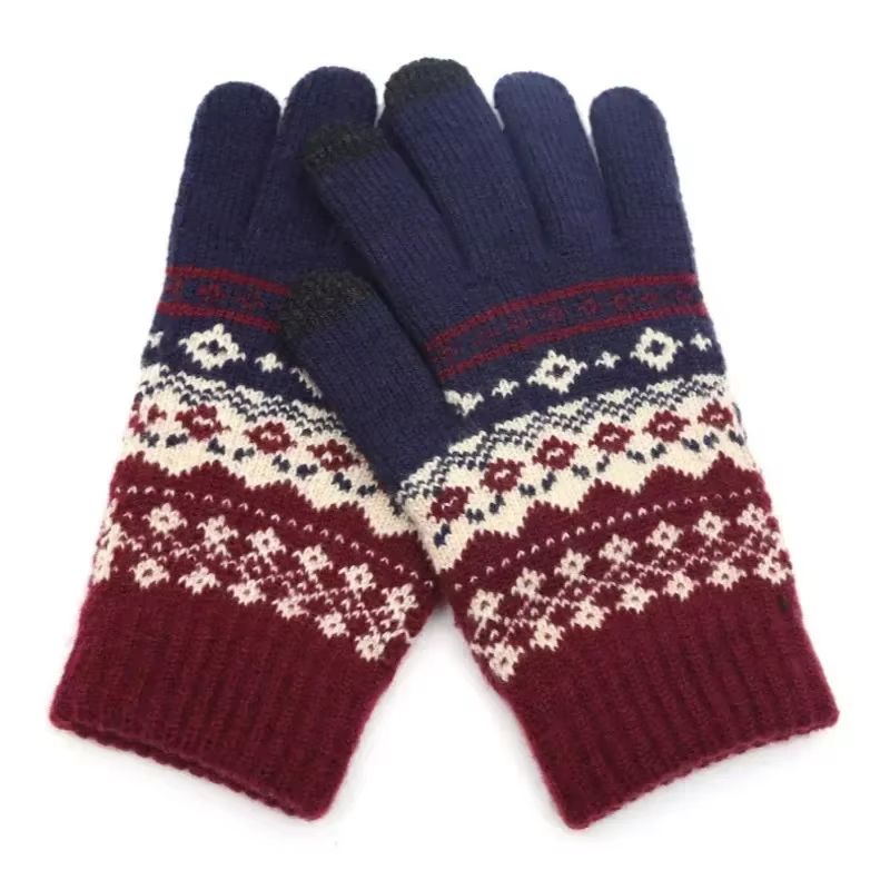 CozyTouch Winter Touch Screen Gloves  Unisex Warm Knit FullFinger Mittens 15