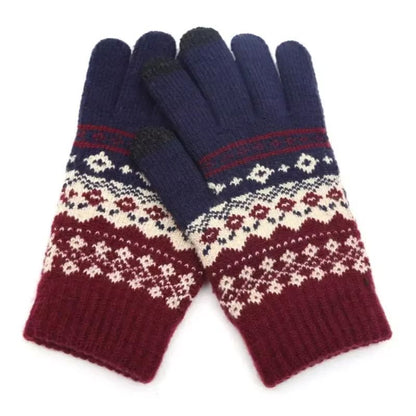 CozyTouch Winter Touch Screen Gloves  Unisex Warm Knit FullFinger Mittens 15