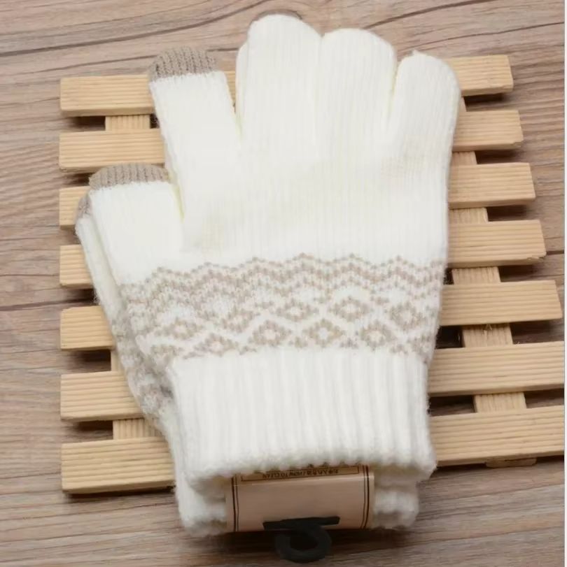 CozyTouch Winter Touch Screen Gloves  Unisex Warm Knit FullFinger Mittens 19