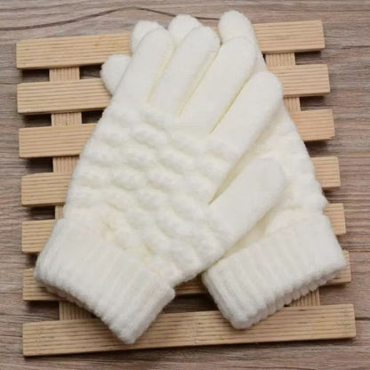 CozyTouch Winter Touch Screen Gloves  Unisex Warm Knit FullFinger Mittens 5