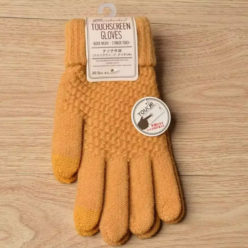 CozyTouch Winter Touch Screen Gloves  Unisex Warm Knit FullFinger Mittens 8