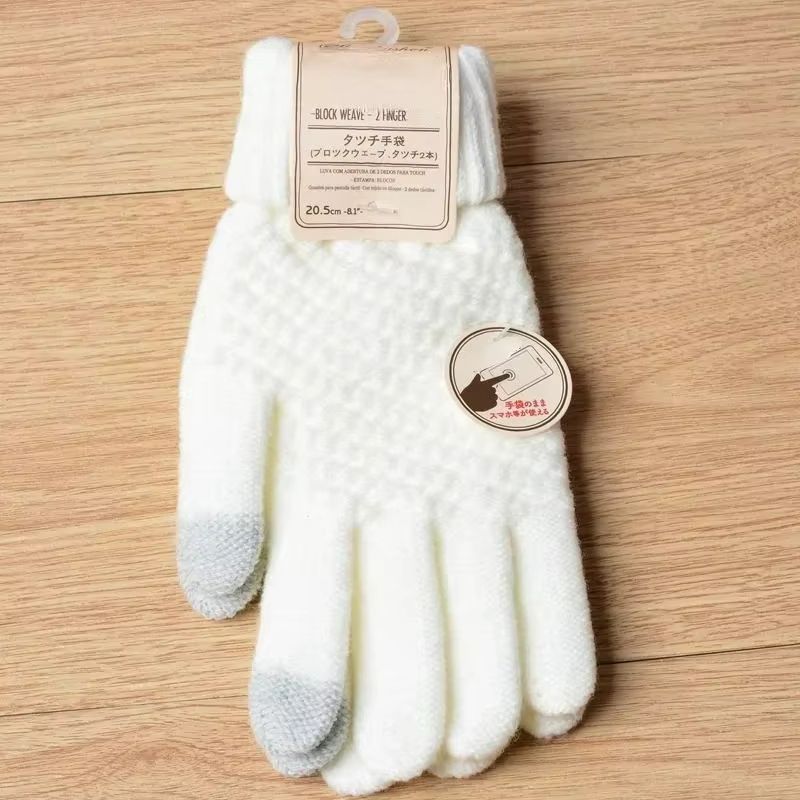 CozyTouch Winter Touch Screen Gloves  Unisex Warm Knit FullFinger Mittens 20