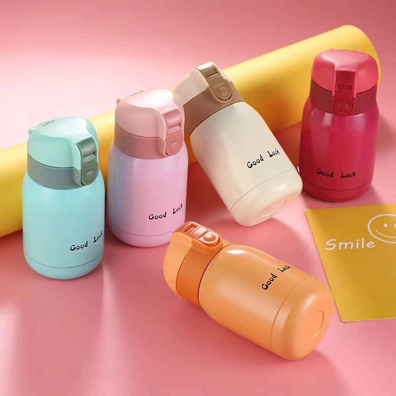 ThermoGo Stainless Steel Travel Mug  Mini Vacuum Insulated Flask For Hot  Cold Drinks 200ML350ML 2