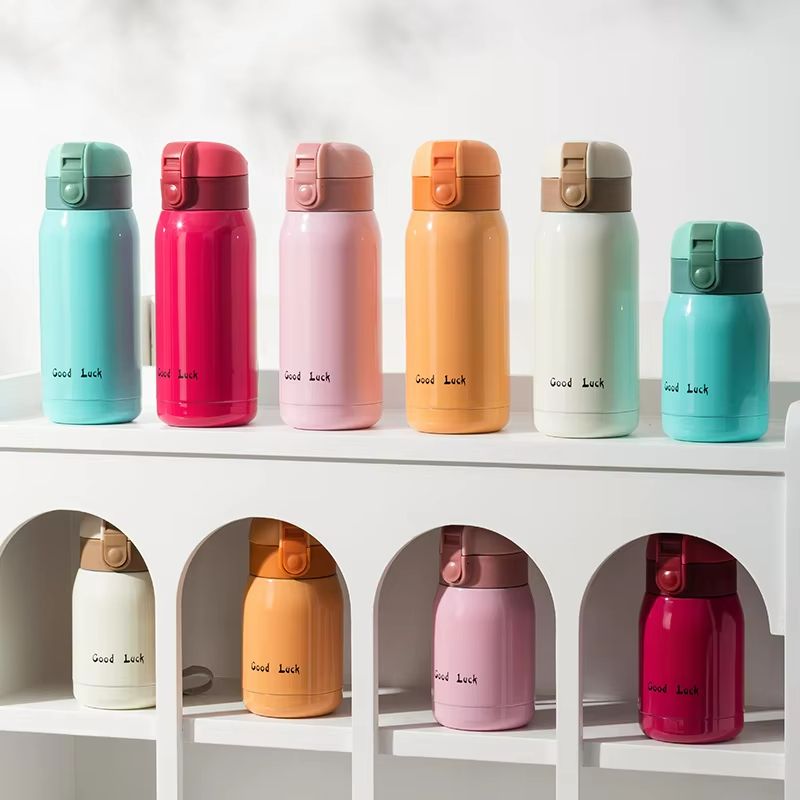 ThermoGo Stainless Steel Travel Mug  Mini Vacuum Insulated Flask For Hot  Cold Drinks 200ML350ML 3