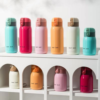 ThermoGo Stainless Steel Travel Mug  Mini Vacuum Insulated Flask For Hot  Cold Drinks 200ML350ML 3