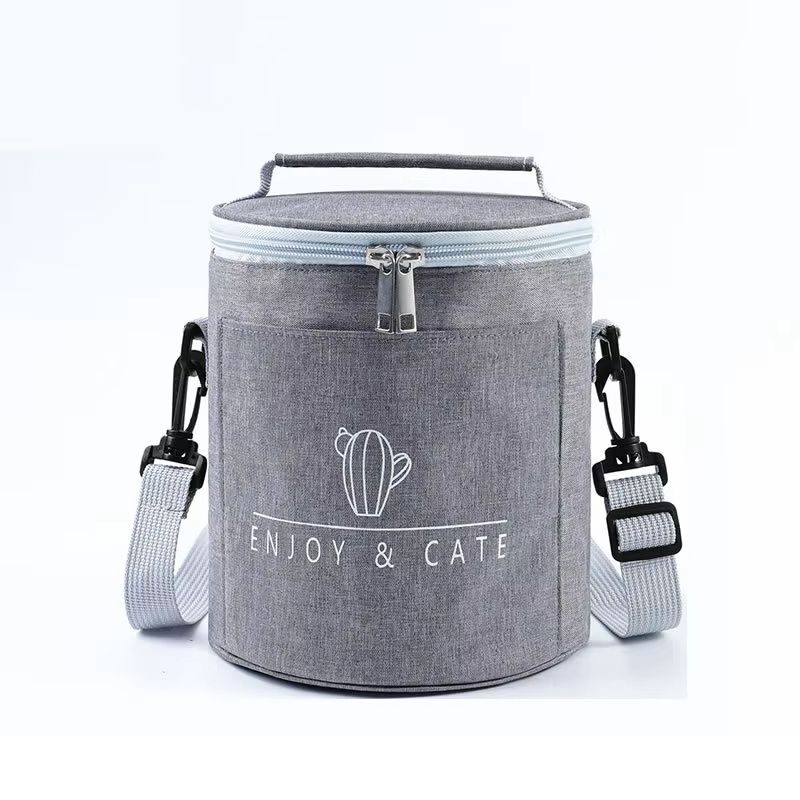 RoundPro Insulated Lunch Bag  Waterproof Thermal Food Storage For Office  Travel 9