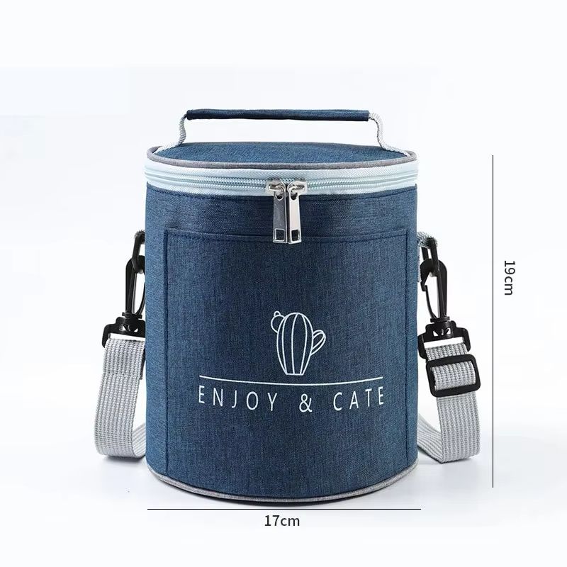 RoundPro Insulated Lunch Bag  Waterproof Thermal Food Storage For Office  Travel 3