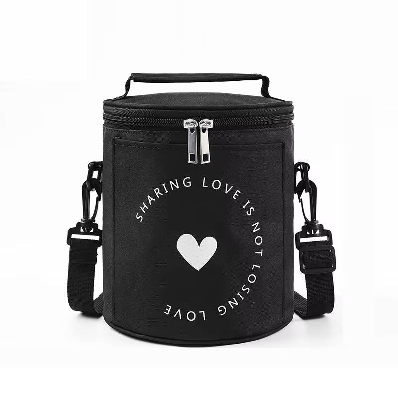 RoundPro Insulated Lunch Bag  Waterproof Thermal Food Storage For Office  Travel 4