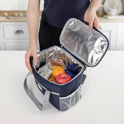 FrescoMax Large Capacity Picnic Bag  Aluminum Foil Insulated Lunch Box  Portable Cooler 3