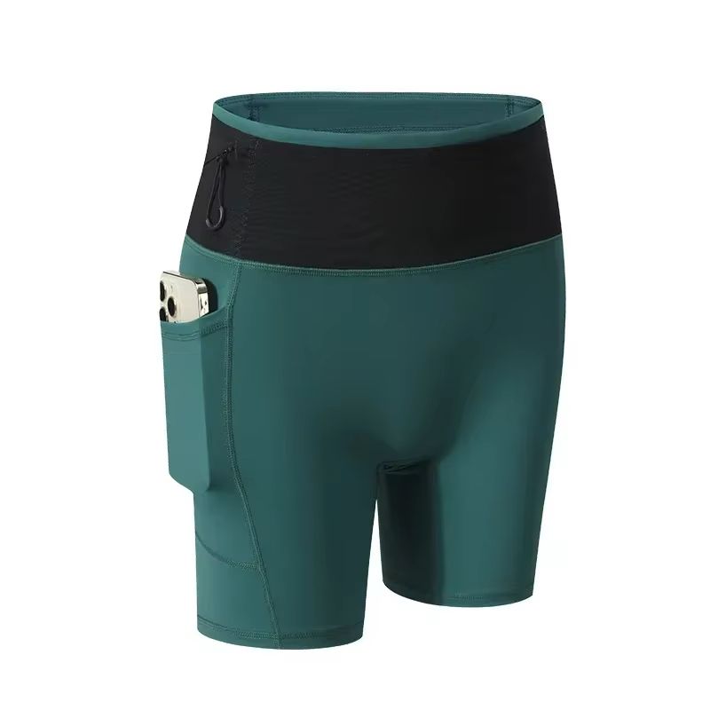AeroFlex Womens Running Compression Shorts  Quick Dry Sports Leggings With Pockets 5