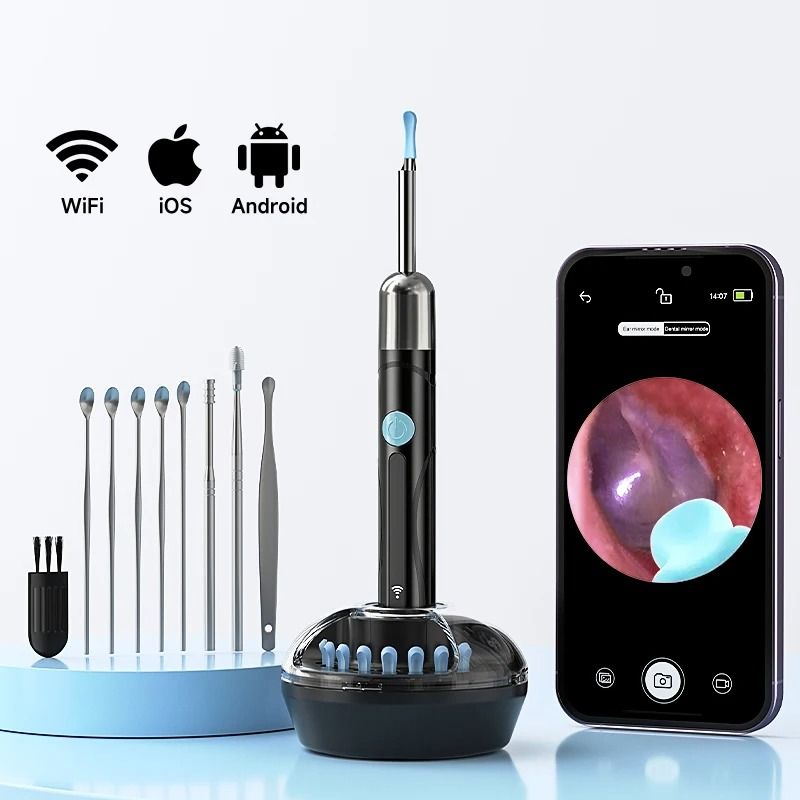 CMOS Sensor Has A Clear Picture Smart Constant Temperature Control Prevent Low Temperature  Ear Bur 1