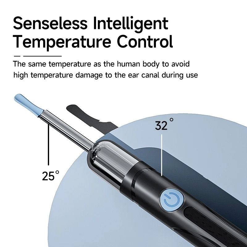CMOS Sensor Has A Clear Picture Smart Constant Temperature Control Prevent Low Temperature  Ear Bur 3