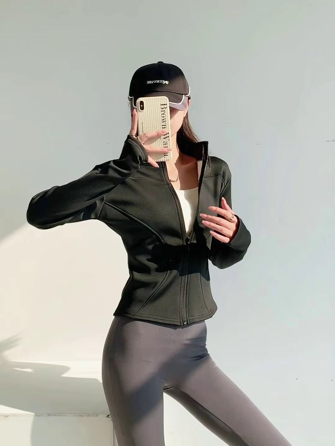 Womens Slim Fit FullZip Fleece Jacket  Warm Stylish  Versatile For Winter 3