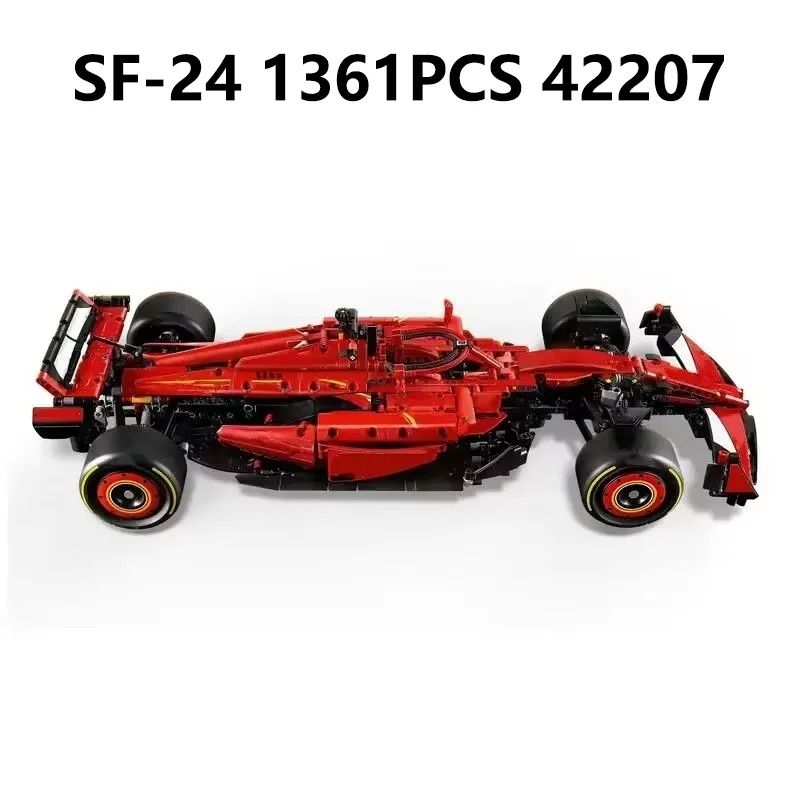Technology SF24 Racing Car Building Blocks 1361 To 1642 Pieces Mechanical Group Model Kit For Adult 6