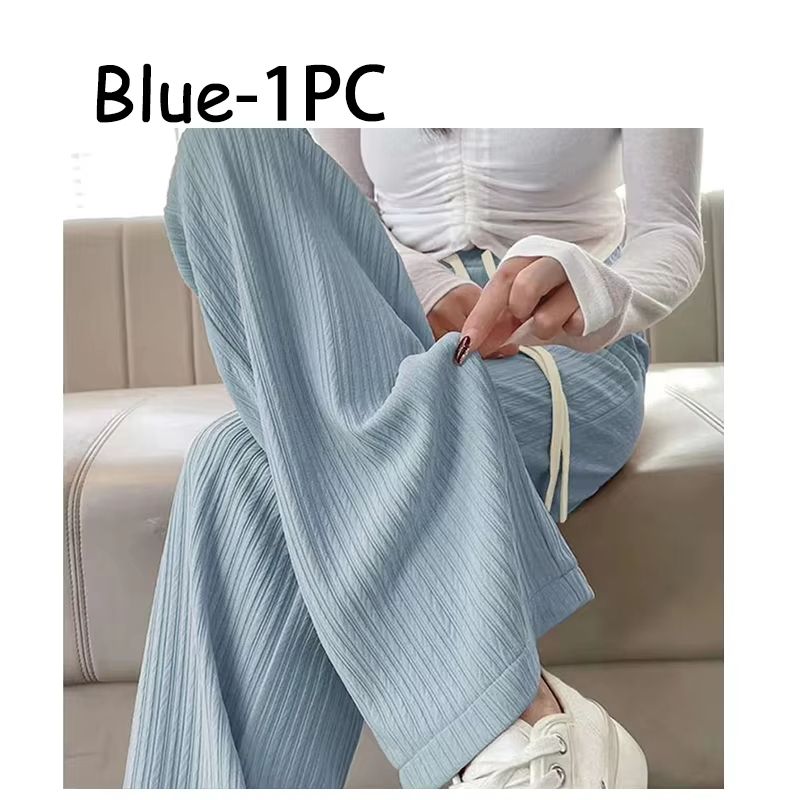 CloudEase High Waist Draped Wide Leg Pants 3