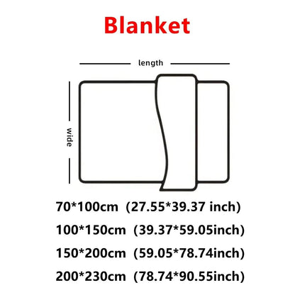 CozyStripes Thickened Multifunctional Throw Blanket 5