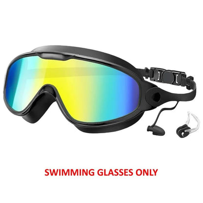 Large Frame Adult Swim Goggles With AntiFog Coated Lens And UV Protection 7