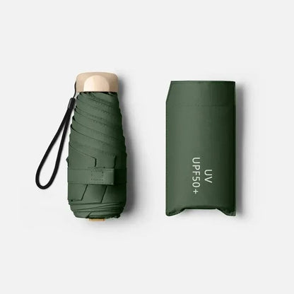 Mini Sun Umbrella Pocket Parasol With UV Protection And Folding Design 13