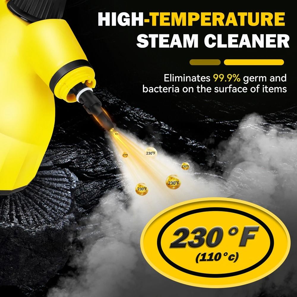 220V Handheld High Temperature Steam Cleaner For Kitchen Car And Home Use 2