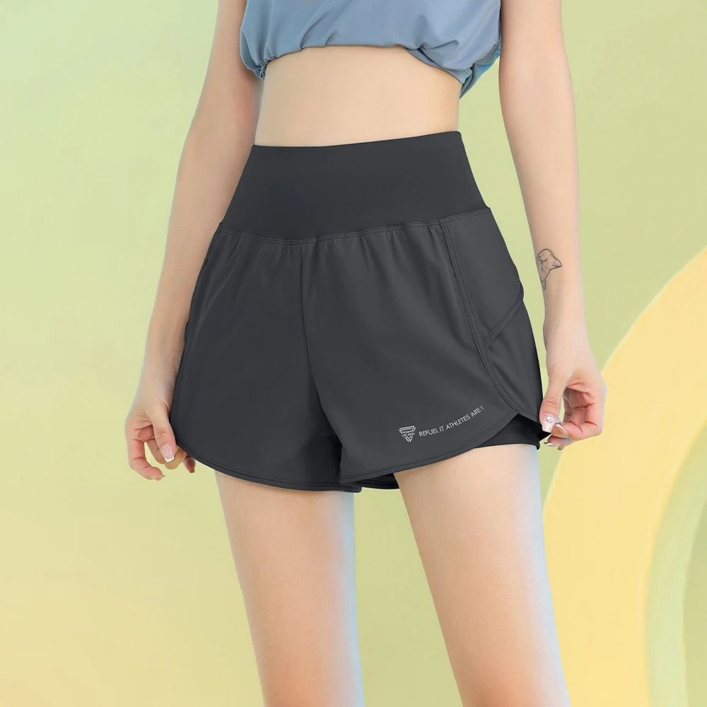 PHIGEER Womens Yoga Shorts Lightweight Workout Cycling Shorts With Pocket 9