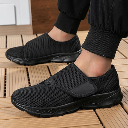 Womens Orthopedic Wide Fit Adjustable Walking Shoes For Swollen Feet And Comfort Support 2