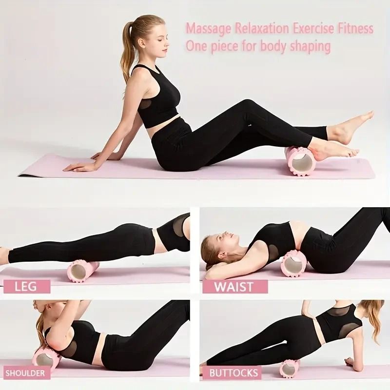 Foam Massage Roller For Yoga Fitness And Muscle Recovery 2