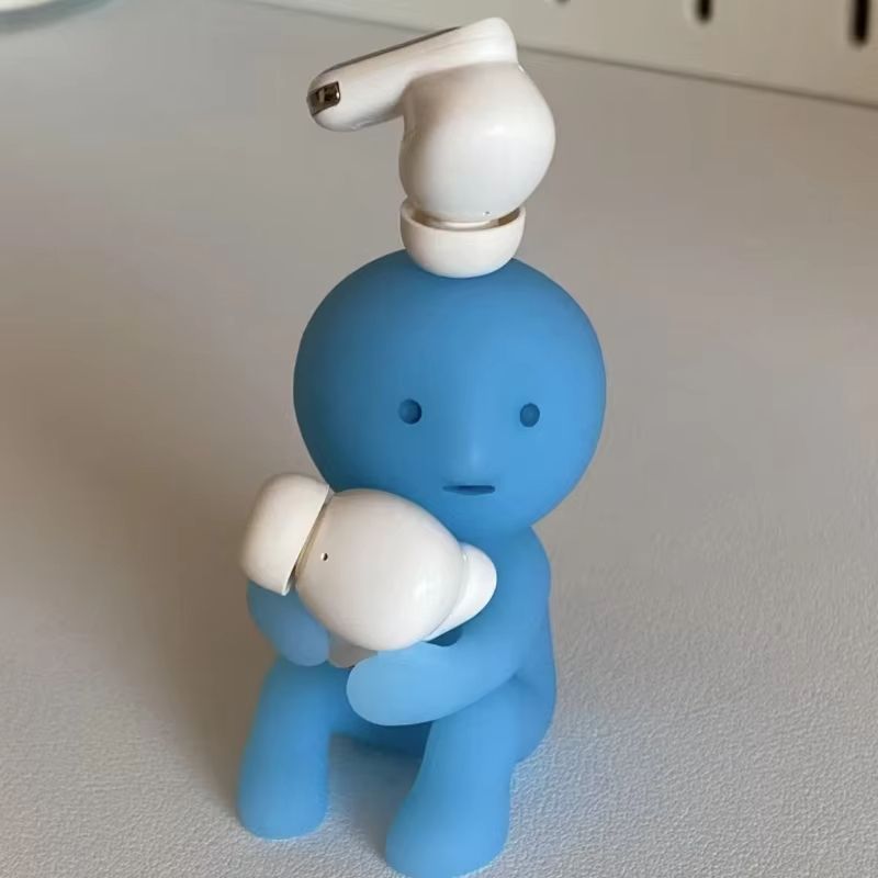 Smiski Toothbrush  Pen Holder  Cute Standing Night Light Figurine And Desktop Decoration 1