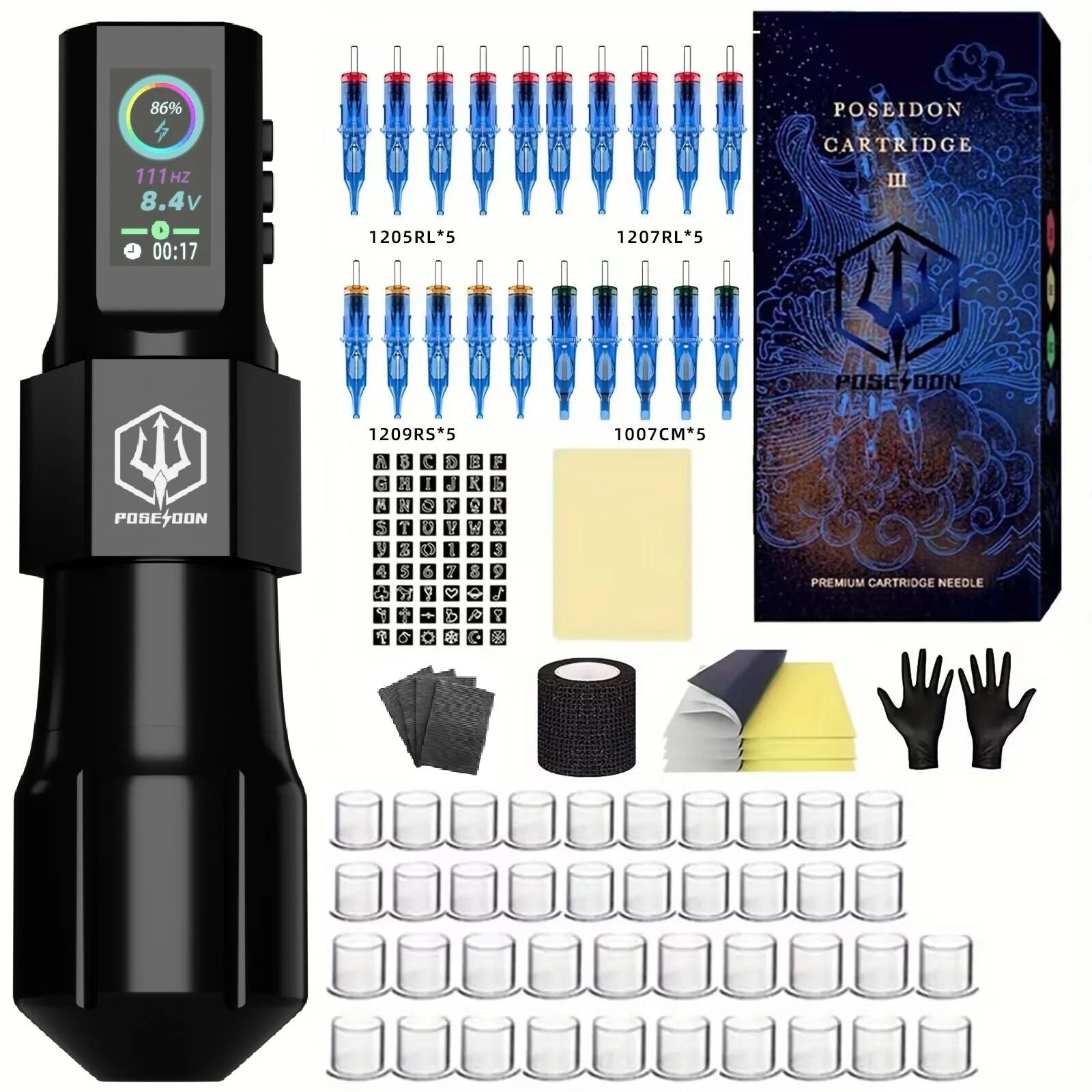 Wireless Tattoo Pen Machine And Kit For Permanent Makeup And Professional Tattooing 2