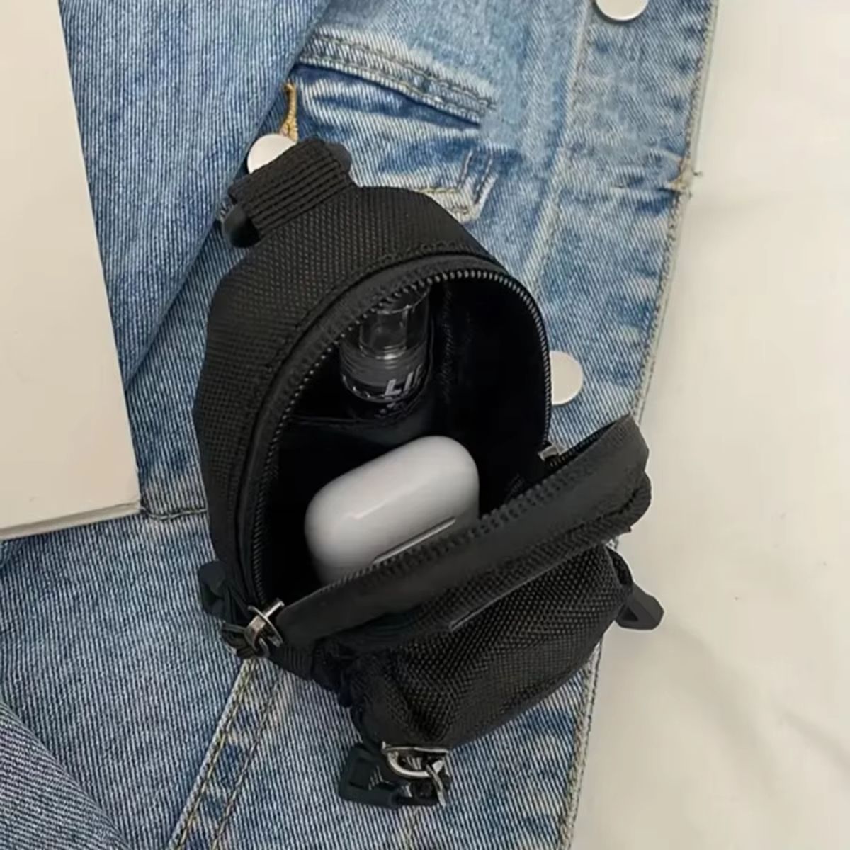 KoreanStyle Fashion Shoulder Bag  Coin Purse Set  Compact Travel Storage For Women 2