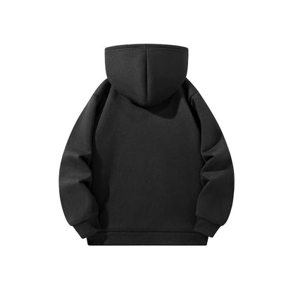 Mens HalfZip Hoodie  Solid Color Long Sleeve Pullover For Autumn  Casual Sportswear 5