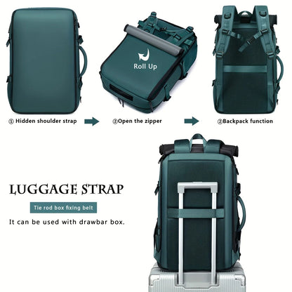 Large Capacity Travel Backpack Fashionable Commuter Bag Multi Functional Three In One Handbag 2
