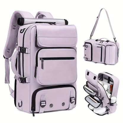 Large Capacity Travel Backpack Fashionable Commuter Bag Multi Functional Three In One Handbag 8