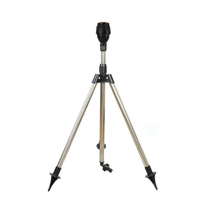 360 Degree Rotating Garden Sprinkler With Adjustable Stainless Steel Tripod Stand 7