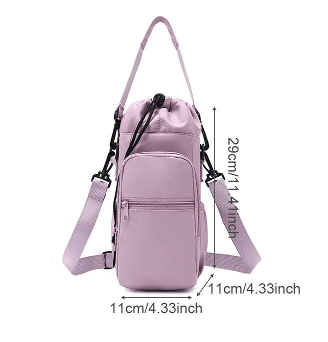 HydraGo Insulated Water Bottle Carrier Sling 2