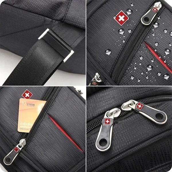 Waterproof Outdoor Crossbody Chest Bag For Men With Large Storage Space 4