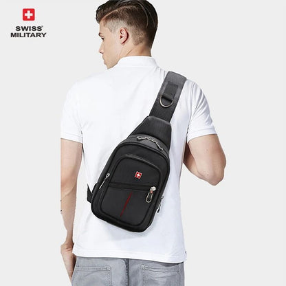 Waterproof Outdoor Crossbody Chest Bag For Men With Large Storage Space 6