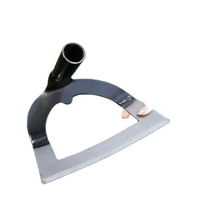 Hollow Hoe Weeding Tool – Labor-Saving Handheld Steel Rake for Loosening Soil & Garden Maintenance