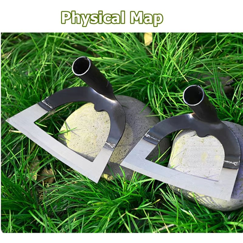 Hollow Hoe Weeding Tool  LaborSaving Handheld Steel Rake For Loosening Soil  Garden Maintenance 5