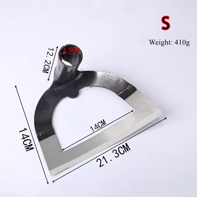 Hollow Hoe Weeding Tool  LaborSaving Handheld Steel Rake For Loosening Soil  Garden Maintenance 8
