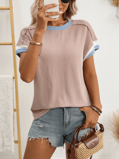 SummerEase Loose Vintage Blouse 1