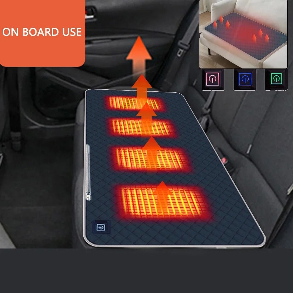 Portable USB Heated Cushion With Adjustable Temperature 1