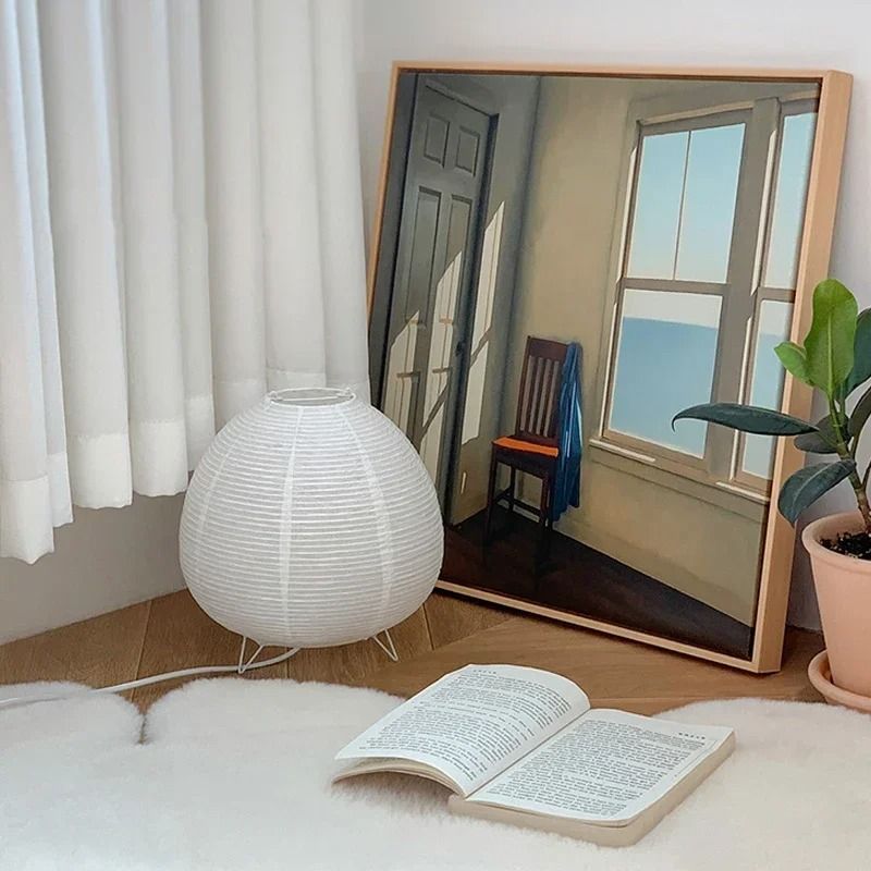 Japanese Lantern LED Table Lamp For Ambient Home Decor 2