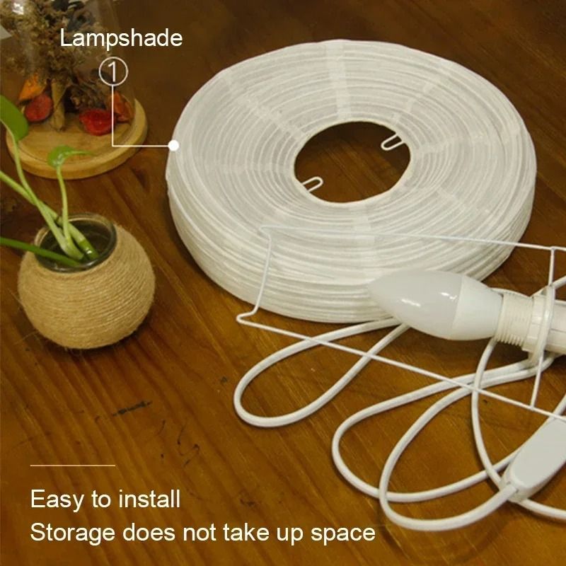 Japanese Lantern LED Table Lamp For Ambient Home Decor 4