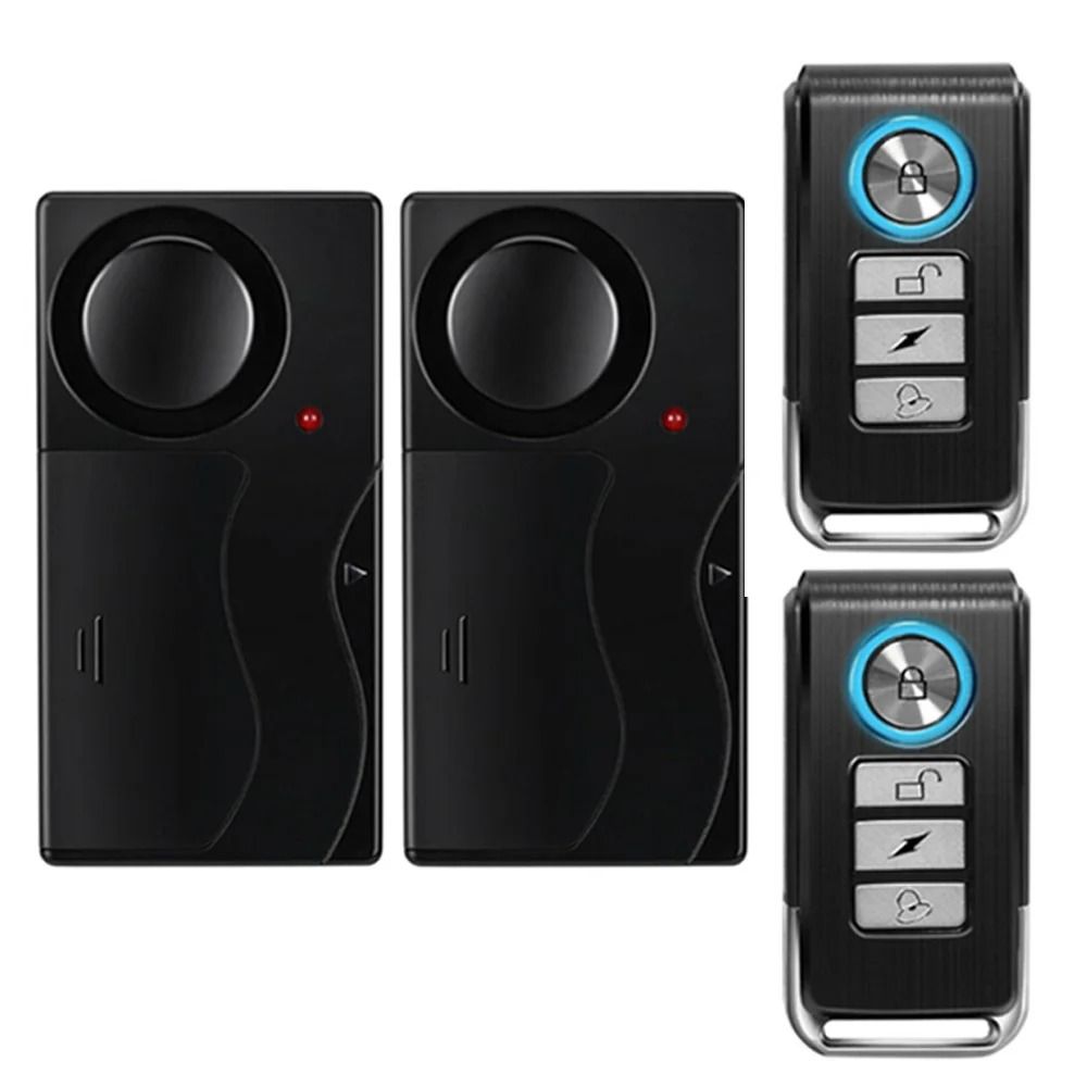 Wireless Vibration Alarm With Remote Control For Motorcycle Bike And Vehicle Security 9
