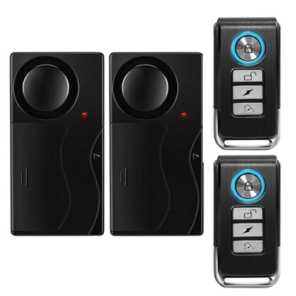 Wireless Vibration Alarm With Remote Control For Motorcycle Bike And Vehicle Security 9