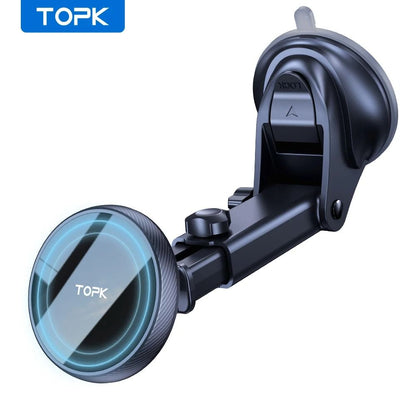Car Phone Holder with Strong Suction and Adjustable Long Arm for Dashboard or Windshield