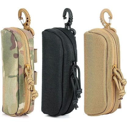 Tactical MOLLE Sunglasses Case Shockproof Protective Eyewear Pouch